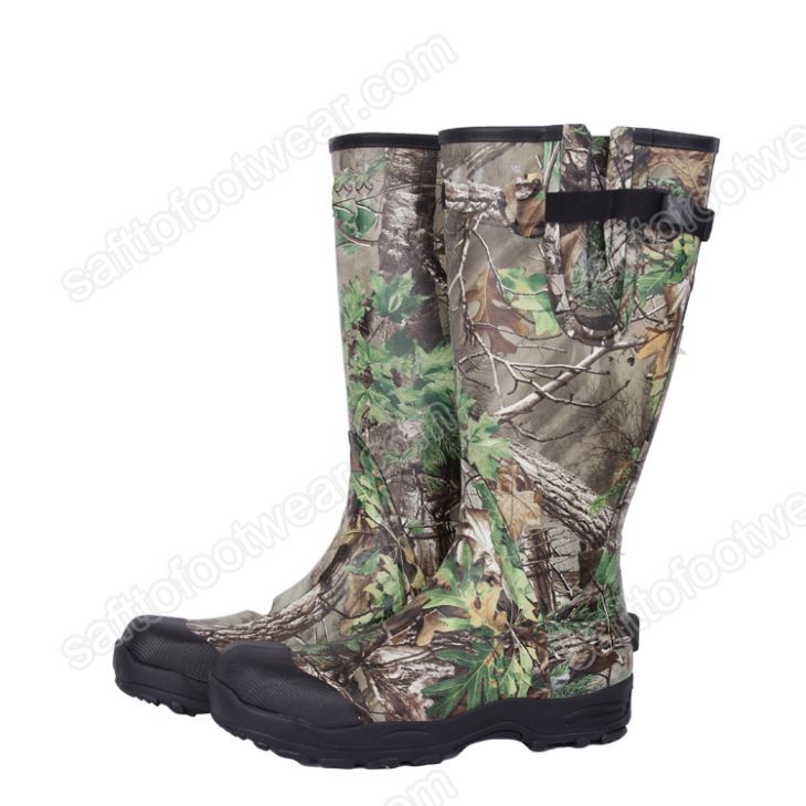 Mens Camo Outdoor Rubber Lachas Boots